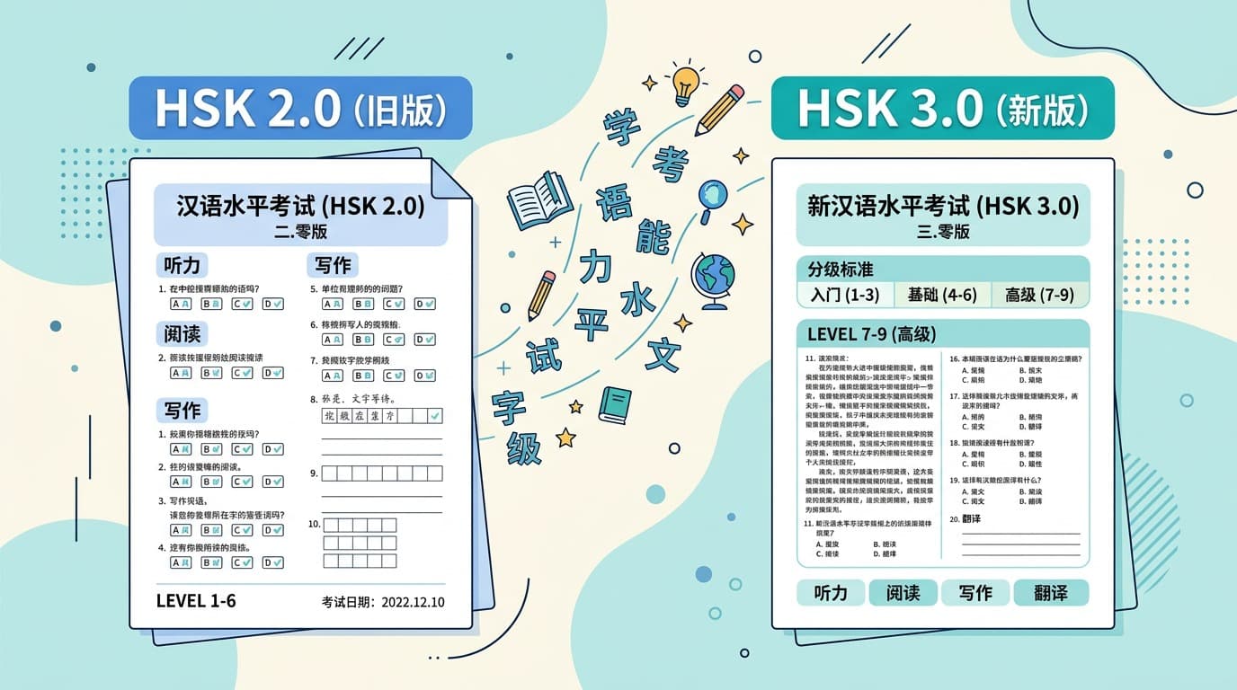 HSK 3.0 vs HSK 2.0: What Changed and Which Should You Take?
