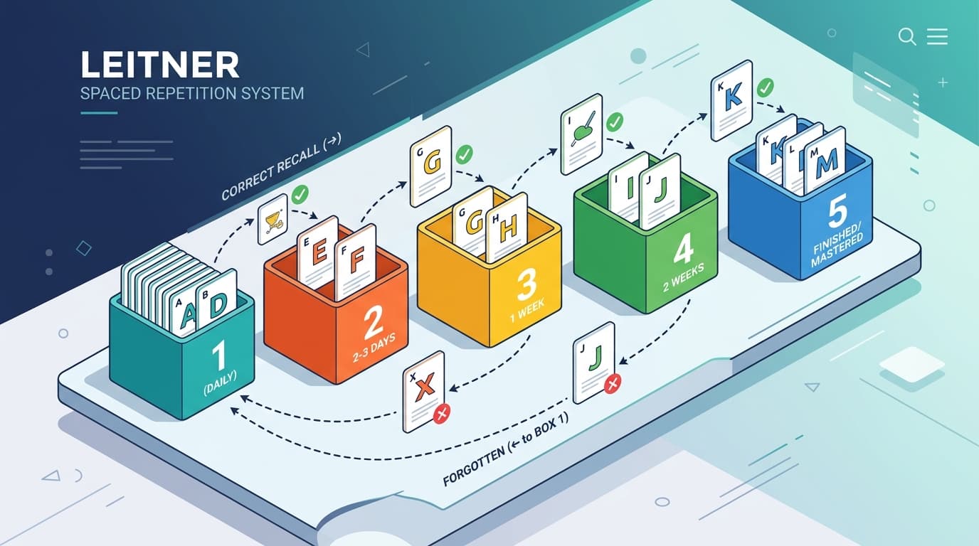 What Is a Leitner Box? The Simple System Behind Effective Language Learning
