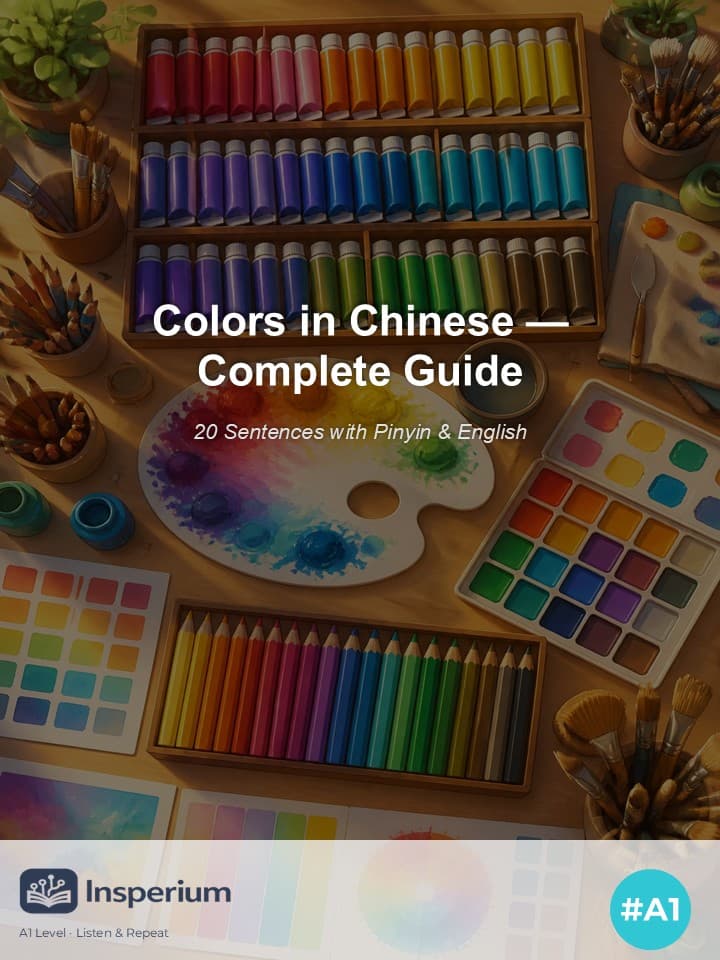 Colors in Chinese — Complete Guide